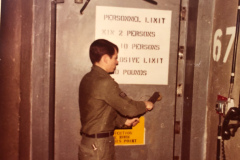 Door to bay