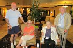 George & Carol Glaush and Rita & Ed Johnson