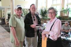 Norm Trudell, Jim & Susan Cagle