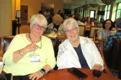 Donna Barlow and Carol Galush