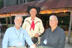 Tomas & Brian Williams with Cowboy