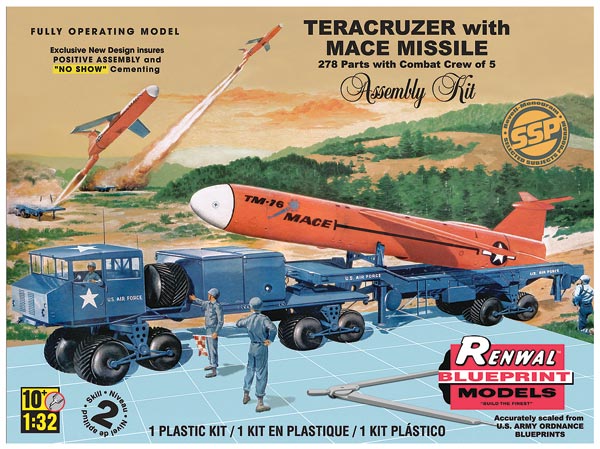 Teracruzer with Missile Plastic Model Kit