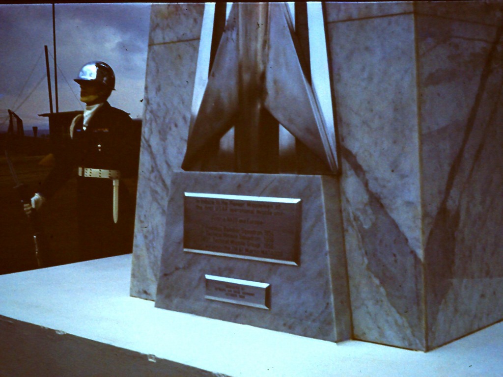 Robert Shuping’s – Bitburg Missile Monument Dedication