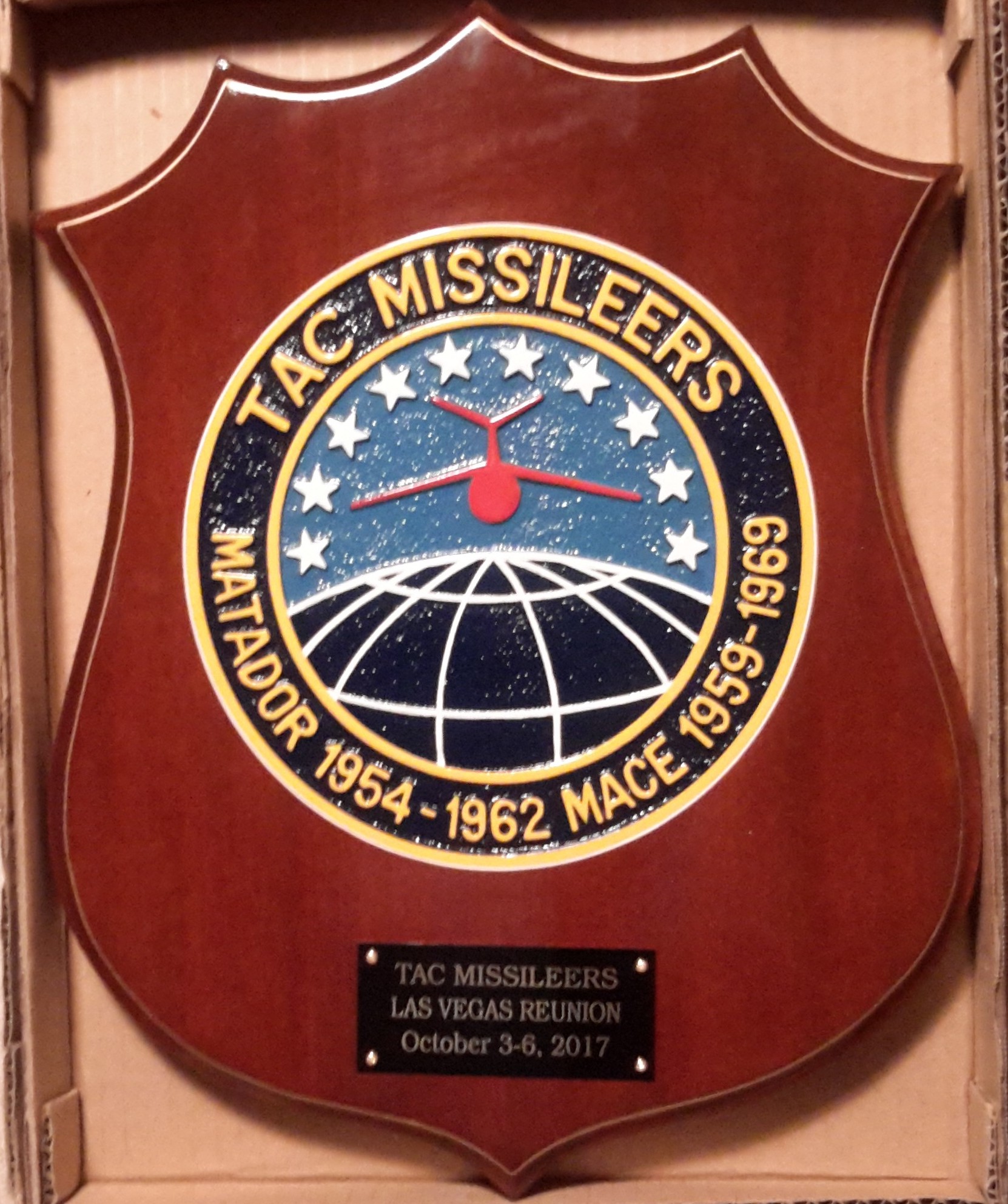 TAC Missileers Plaque